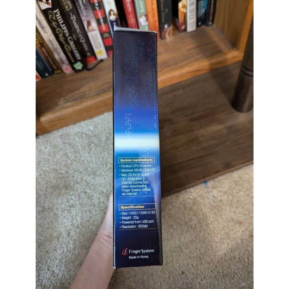 Vintage i-Finger System i-Pen Optical Mouse With Software USB Model FM-100BN NEW - Picture 4 of 5